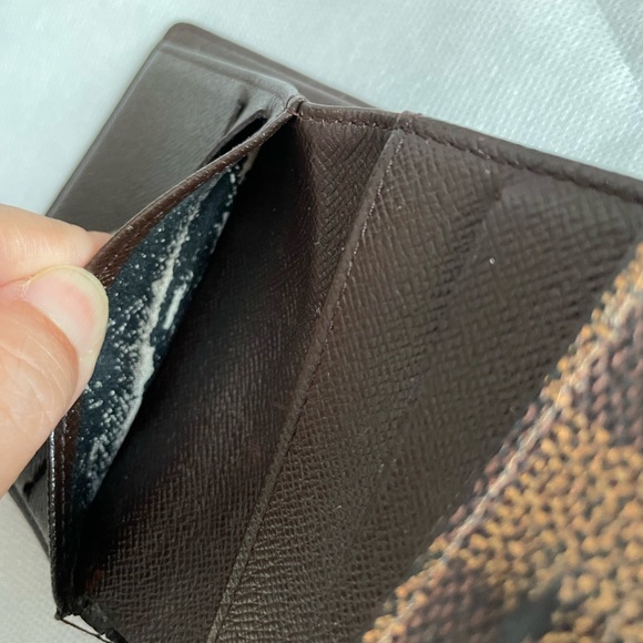 Louis Vuitton damier ebene trifold wallet - Picture 13 of 15